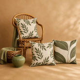 Boho Leaves Printed Cushion Cover Pack Of 2