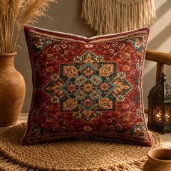 Vibrant Oriental Printed Cushion Cover pack of 4