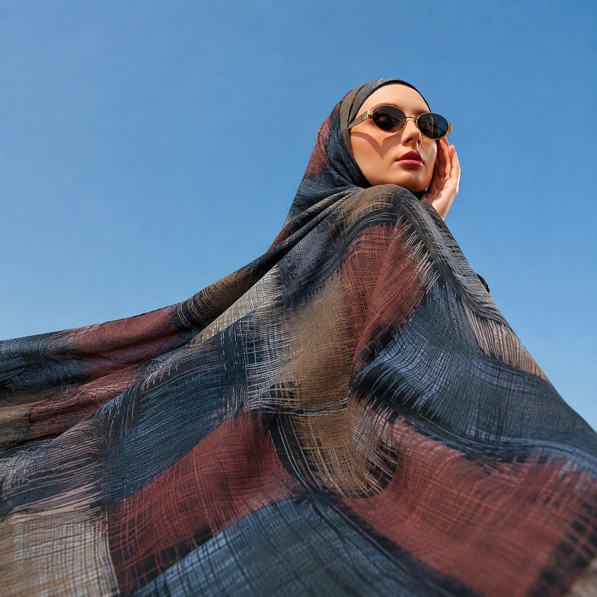 Midnight Weave Hijab