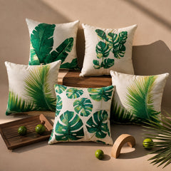 Pumelo Tree Printed Cushion Covers Pack of 5